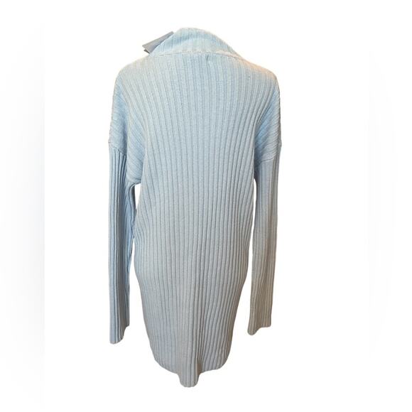 New  ~ BP.  NORDSTROM ~ Mock Neck Long Sleeve Rib Sweater Dress Small - Picture 4 of 6